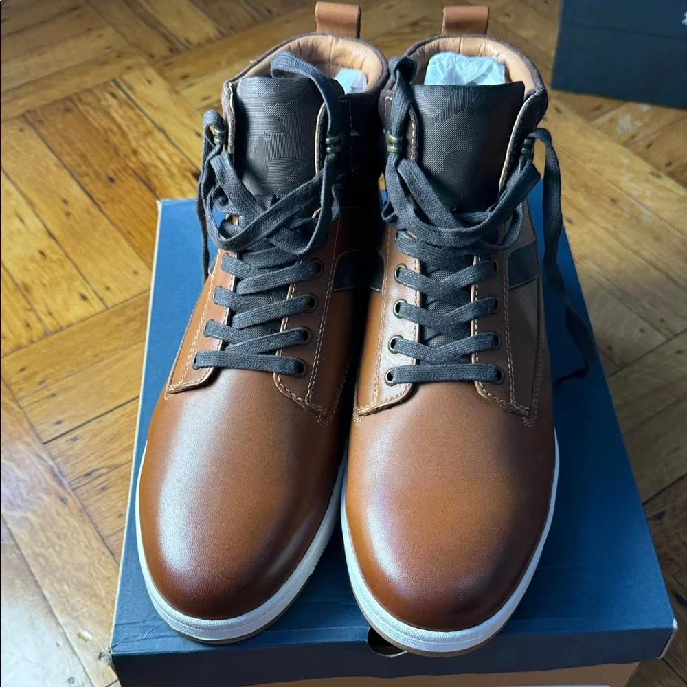 G.H. Bass & Co. Tan and Brown Men's Boots